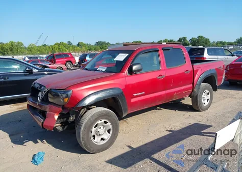 2005 Toyota Tacoma Base V6 from USA, damaged, VIN 3TMLU42N85M001242